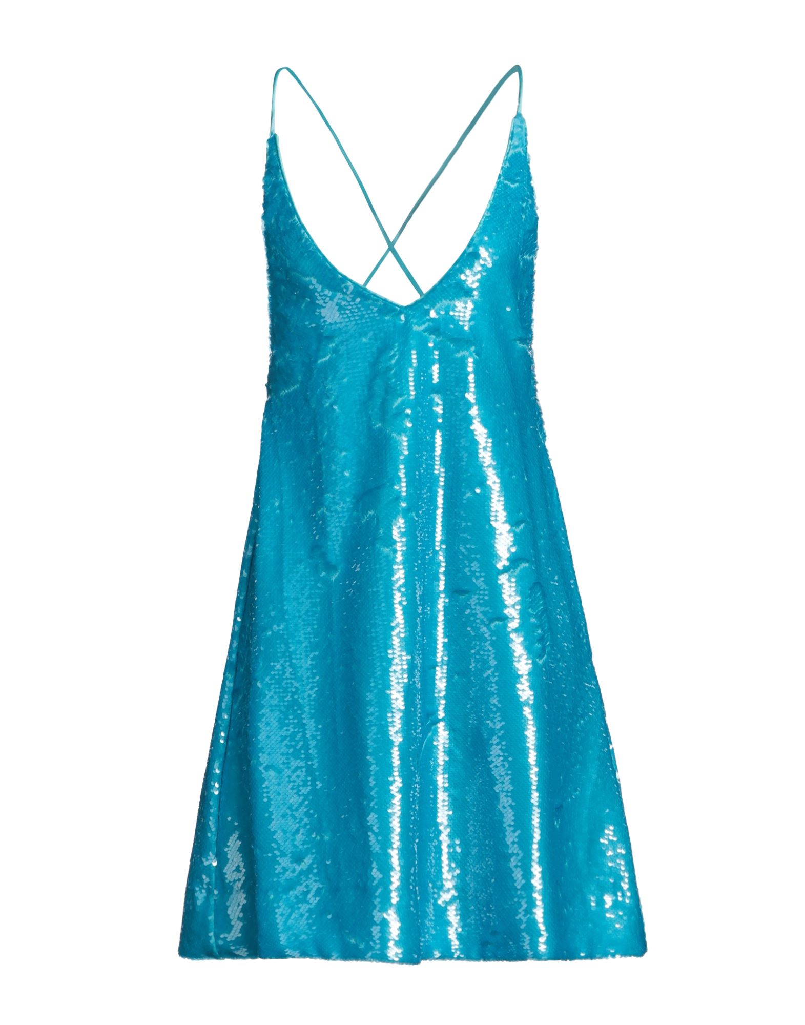 GANNI Mini-kleid Damen Azurblau von GANNI