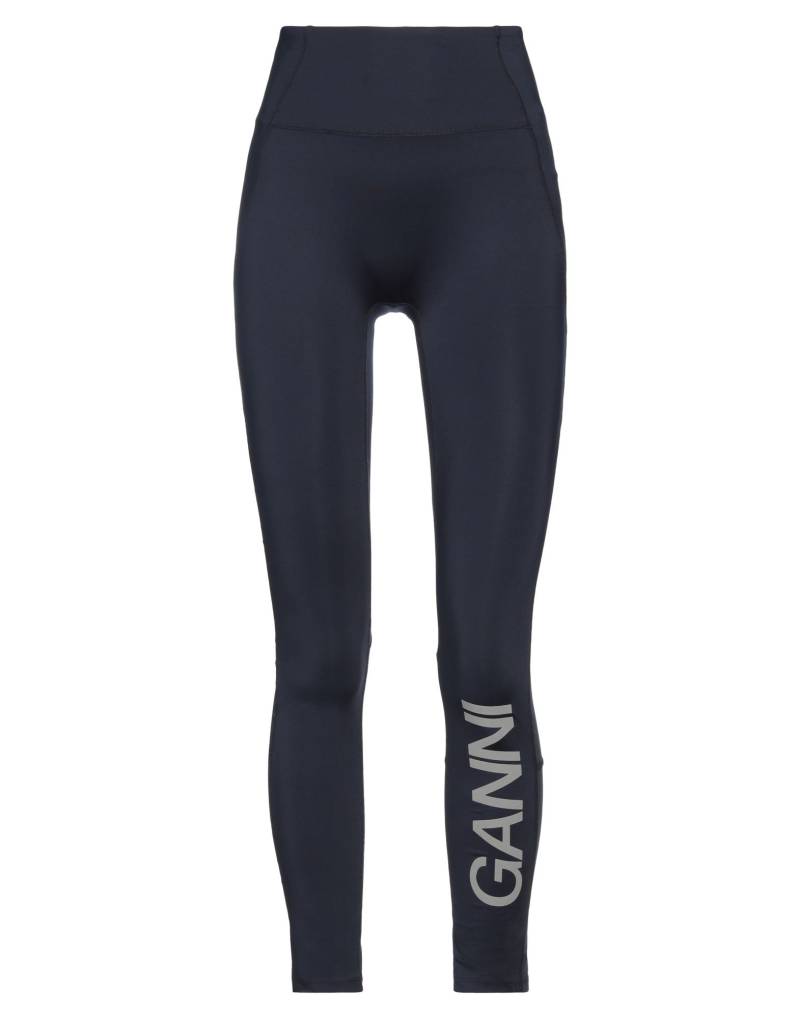 GANNI Leggings Damen Nachtblau von GANNI