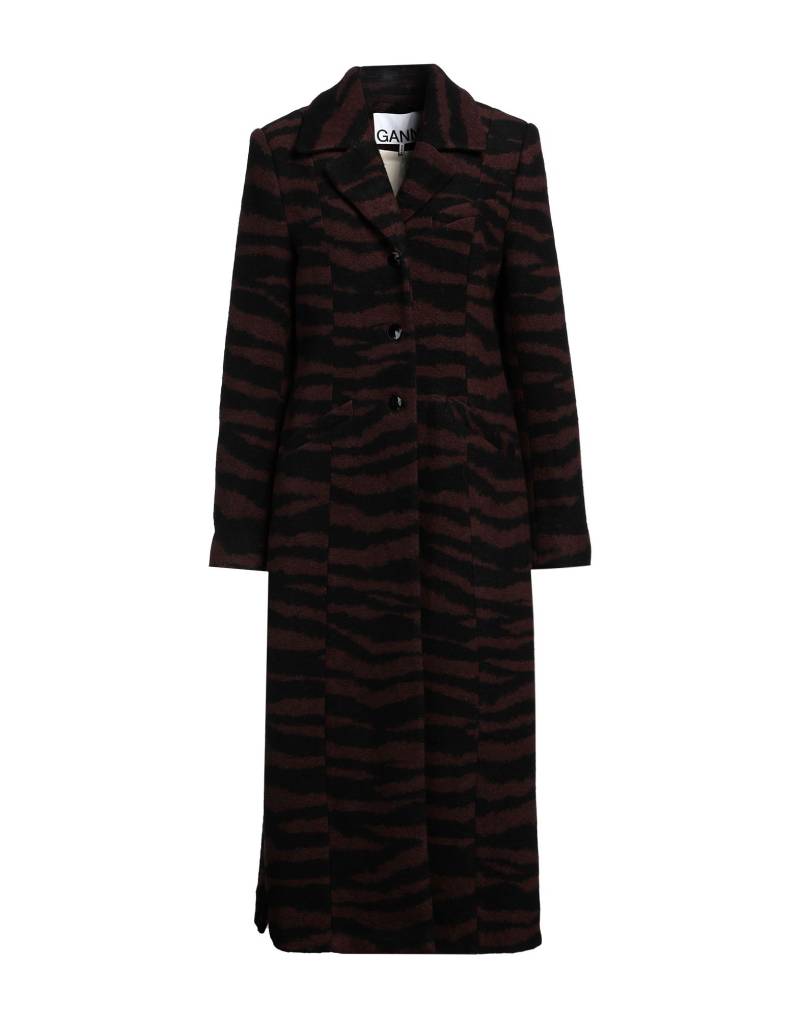 GANNI Mantel Damen Schokobraun von GANNI
