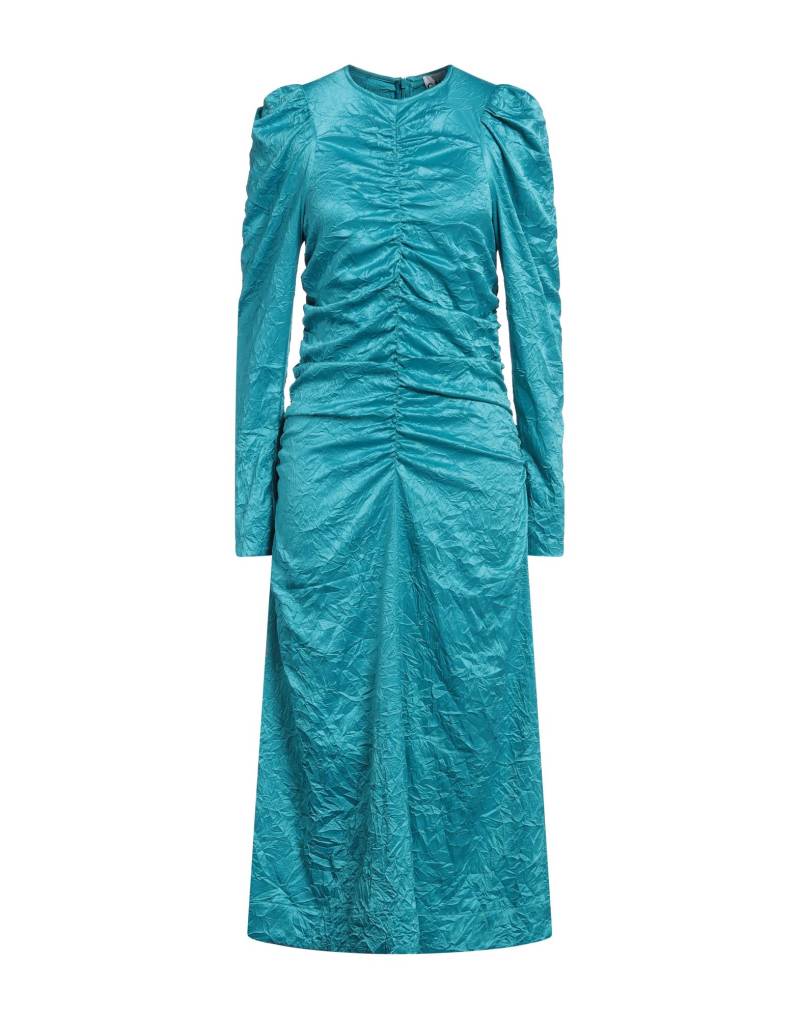 GANNI Maxi-kleid Damen Azurblau von GANNI