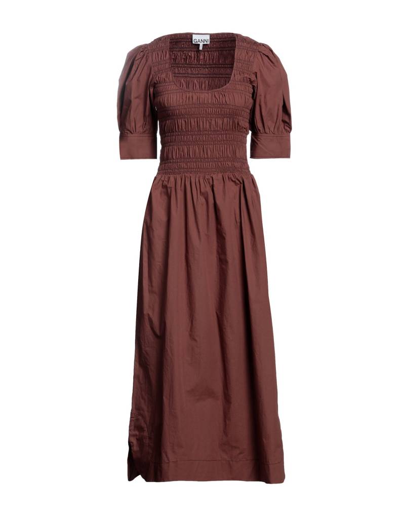 GANNI Maxi-kleid Damen Braun von GANNI