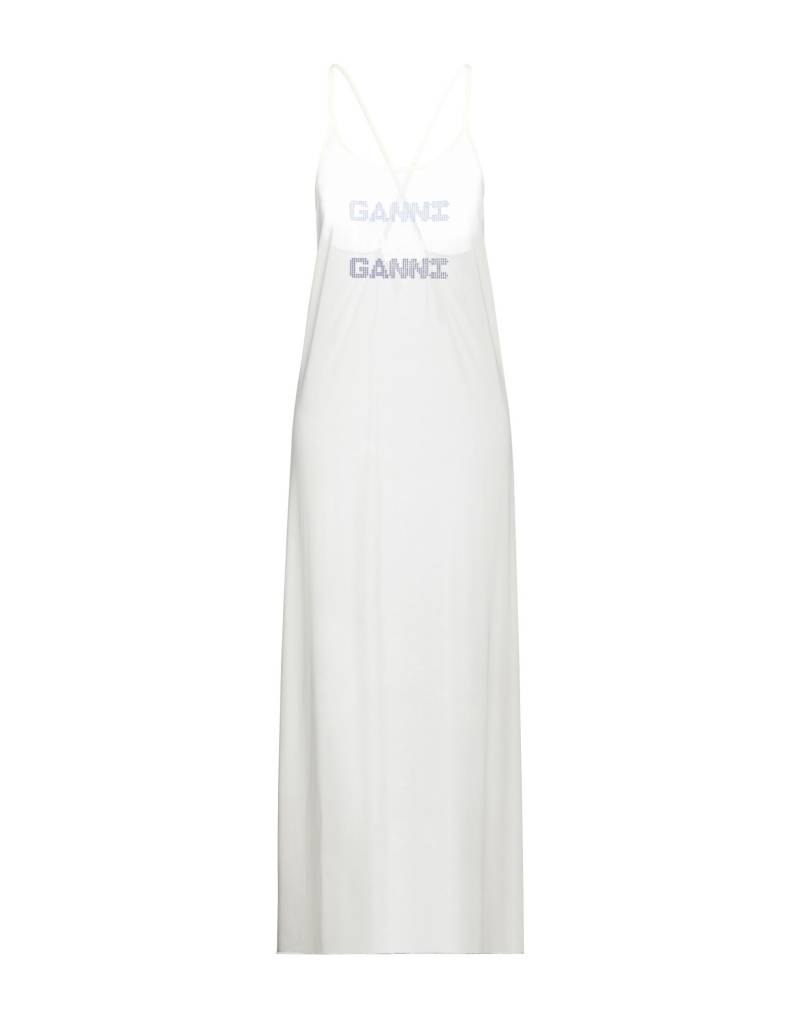 GANNI Maxi-kleid Damen Gelb von GANNI