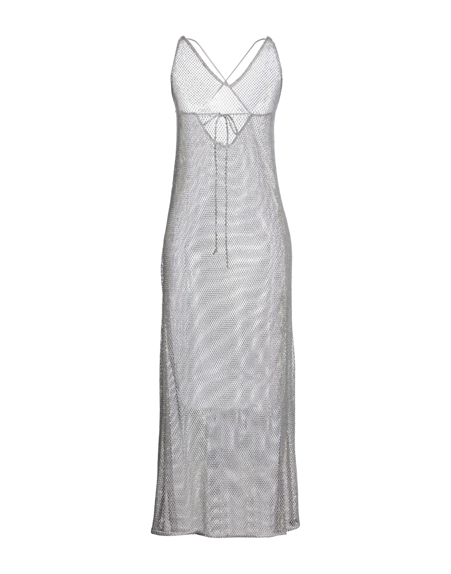 GANNI Maxi-kleid Damen Grau von GANNI