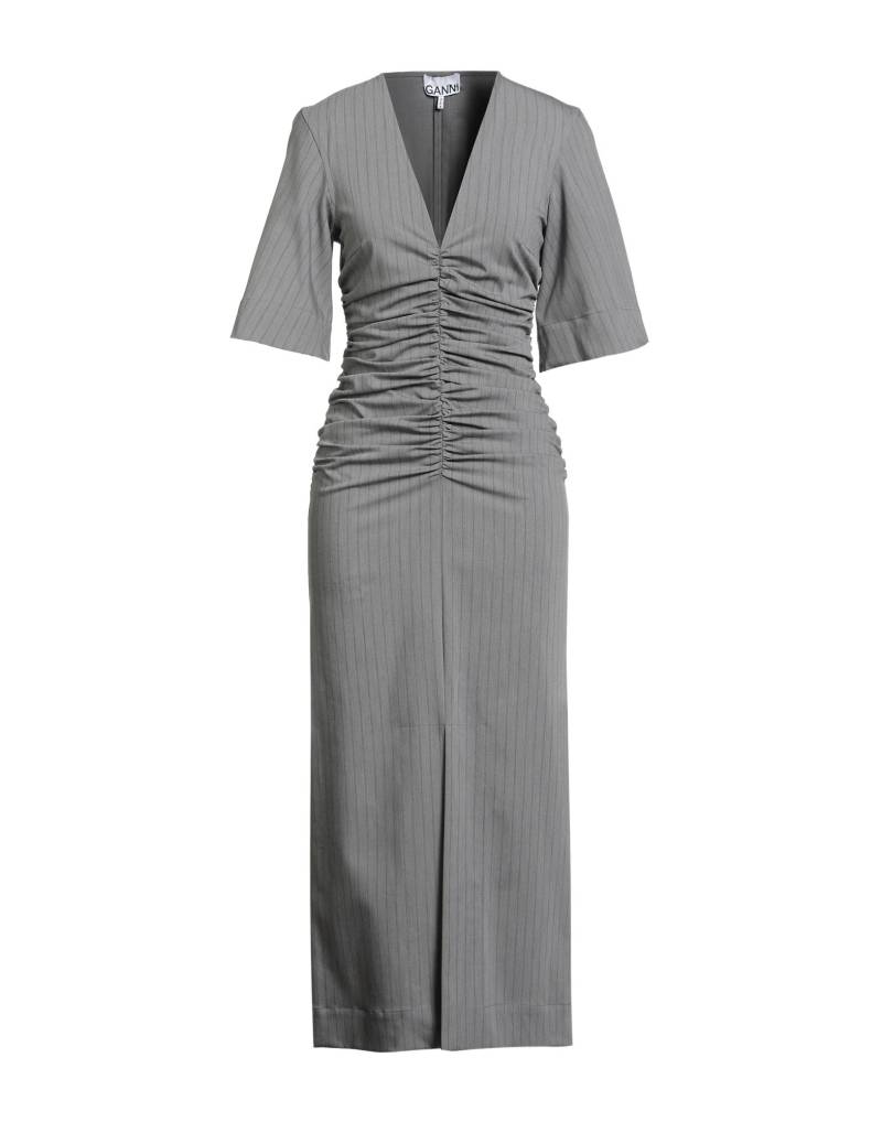 GANNI Maxi-kleid Damen Grau von GANNI