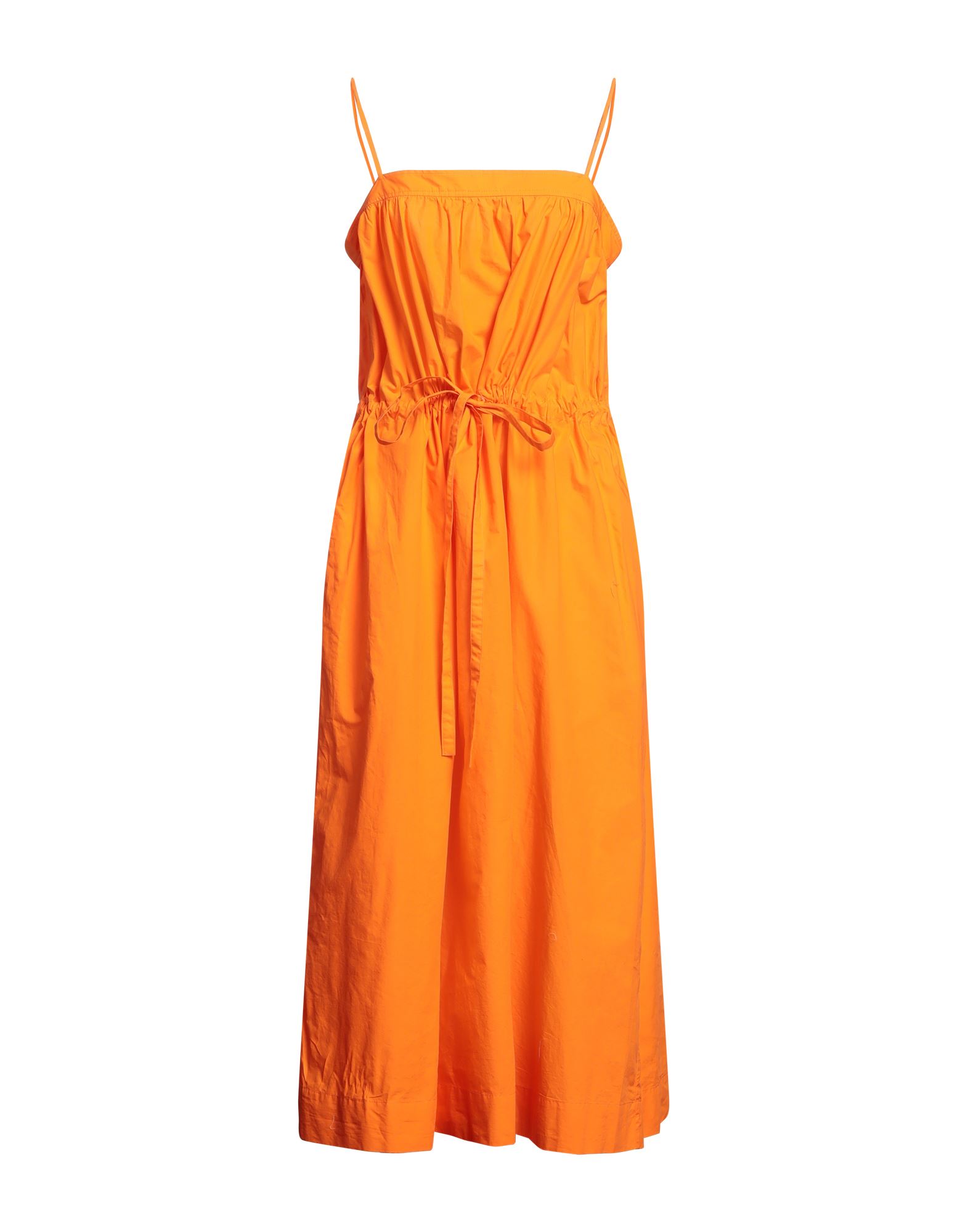 GANNI Maxi-kleid Damen Orange GANNI Maxi-kleid Damen Orange von GANNI