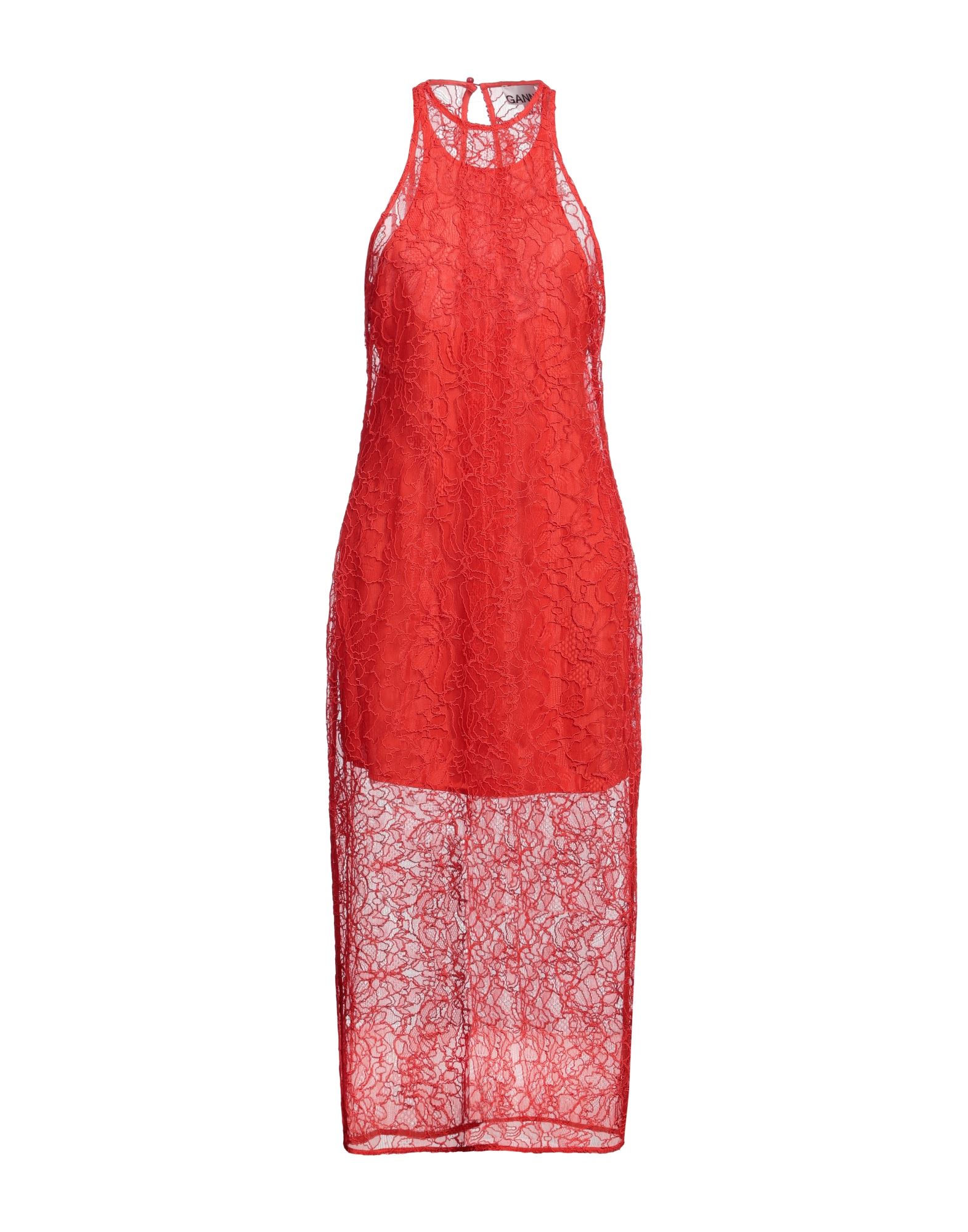 GANNI Maxi-kleid Damen Rot von GANNI