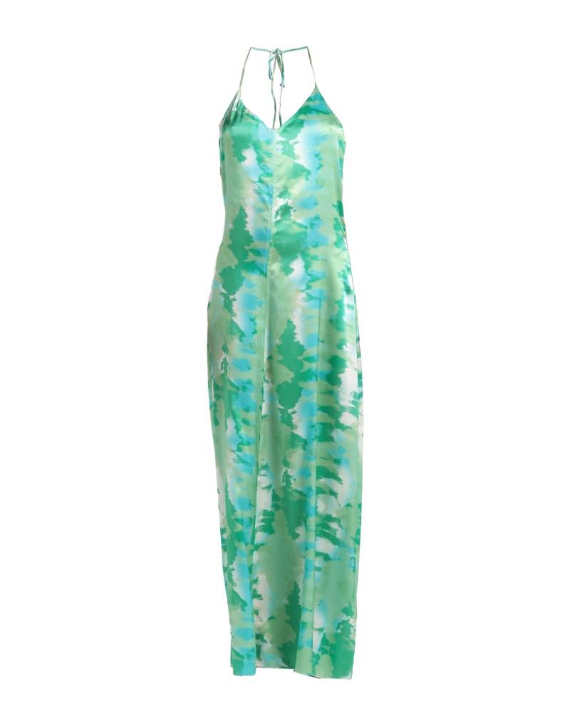 GANNI Maxi-kleid Damen Säuregrün von GANNI