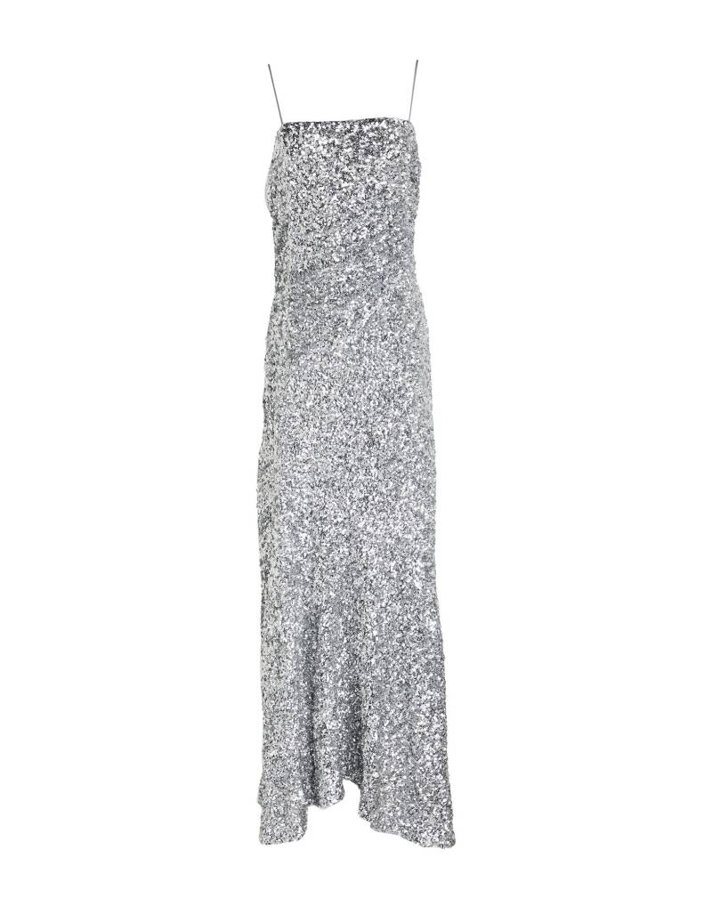 GANNI Maxi-kleid Damen Silber von GANNI