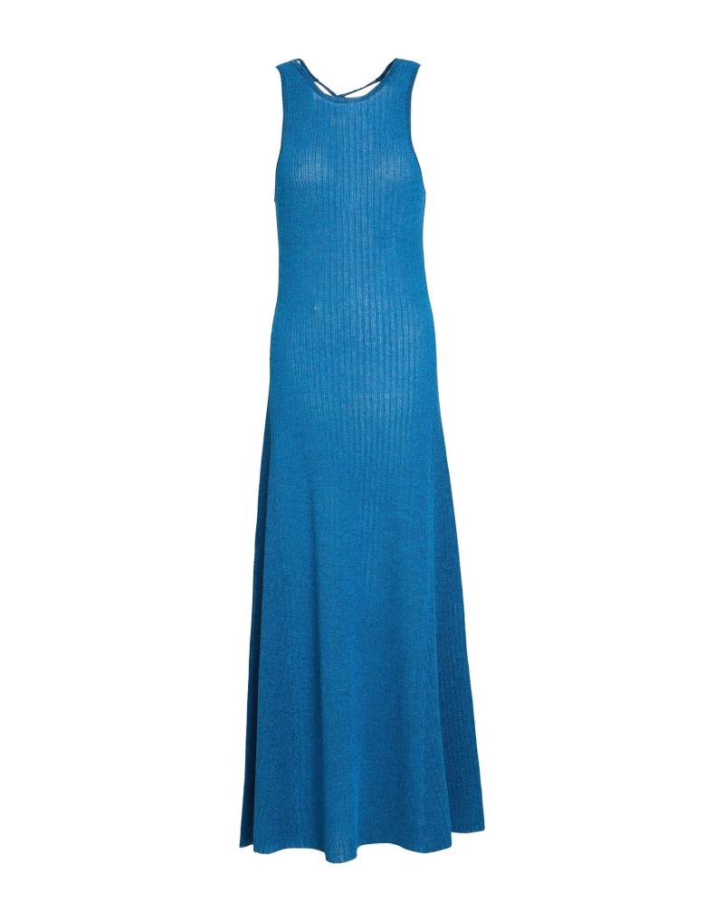 GANNI Maxi-kleid Damen Taubenblau von GANNI