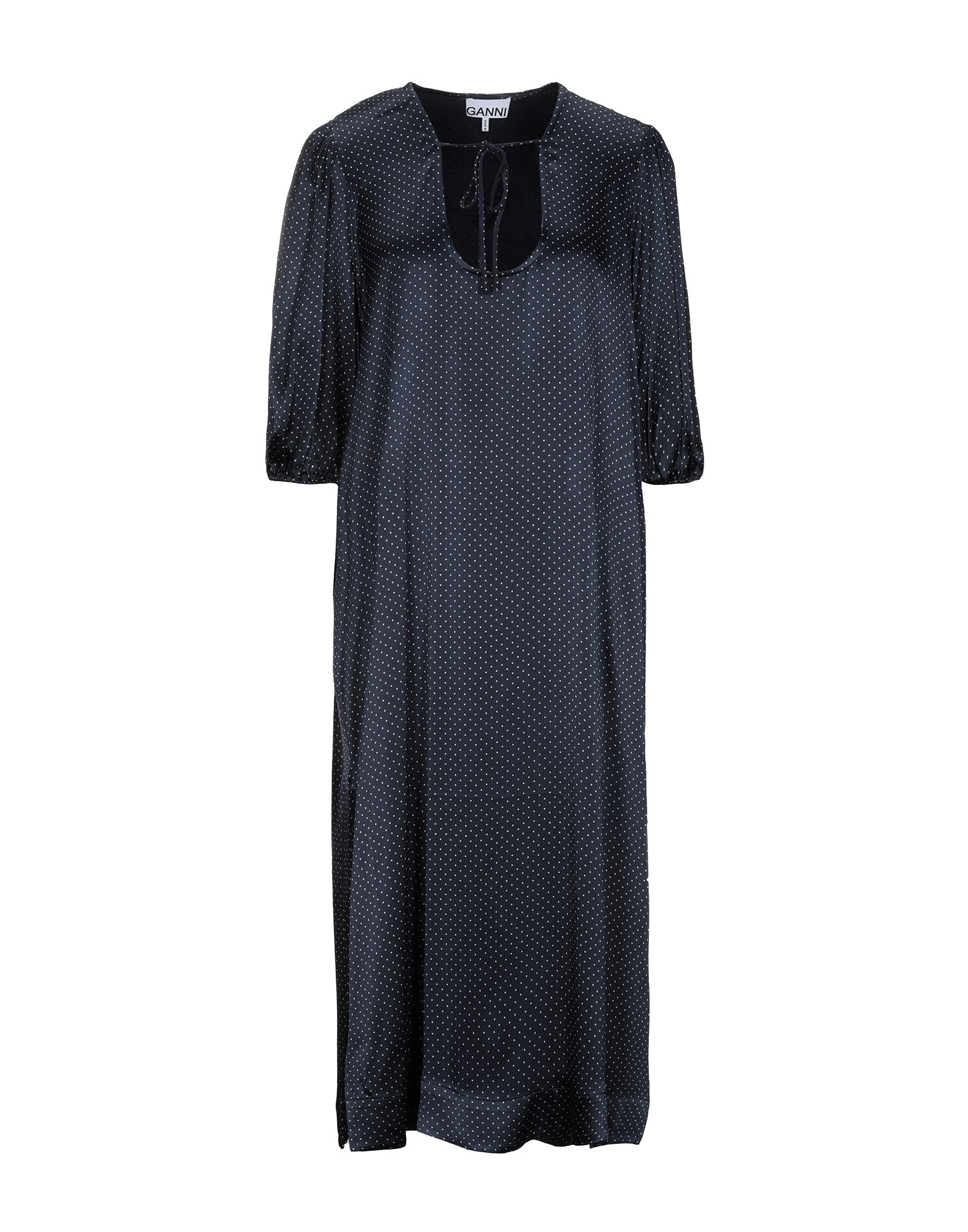 GANNI Midi-kleid Damen Nachtblau von GANNI