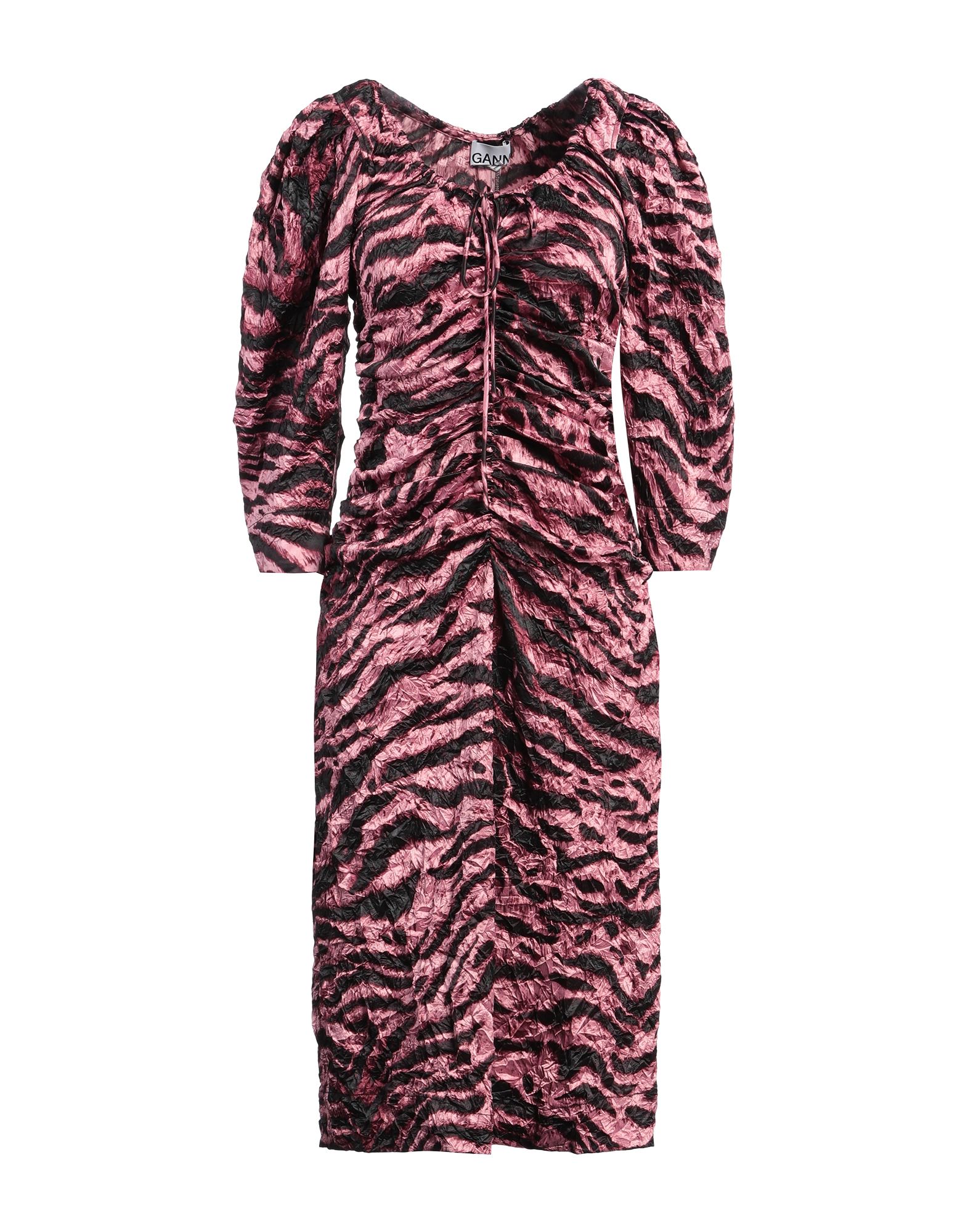 GANNI Midi-kleid Damen Rosa von GANNI