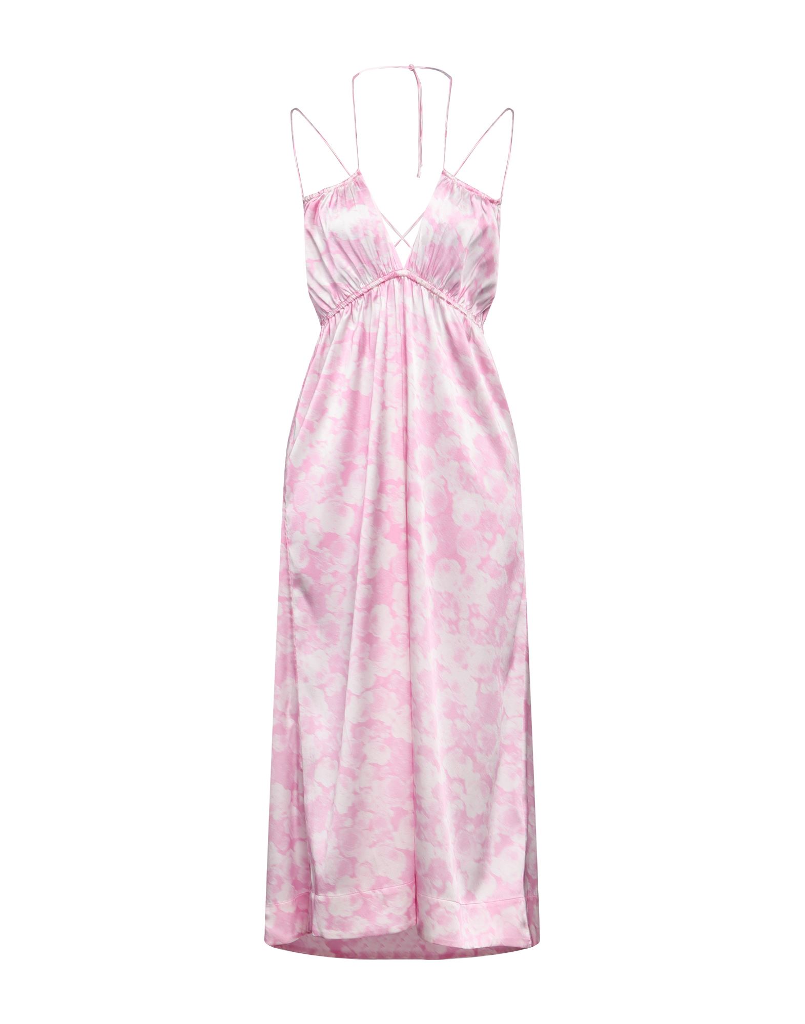 GANNI Midi-kleid Damen Rosa von GANNI