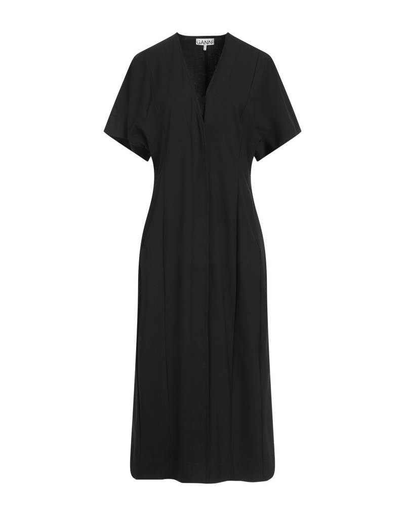 GANNI Midi-kleid Damen Schwarz von GANNI