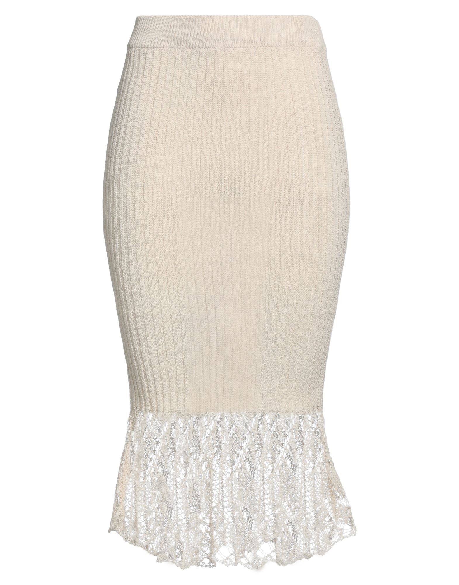 GANNI Midi-rock Damen Beige von GANNI