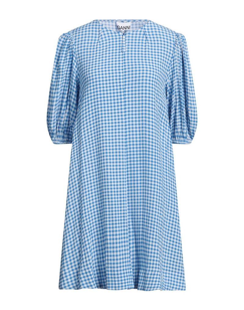 GANNI Mini-kleid Damen Azurblau von GANNI