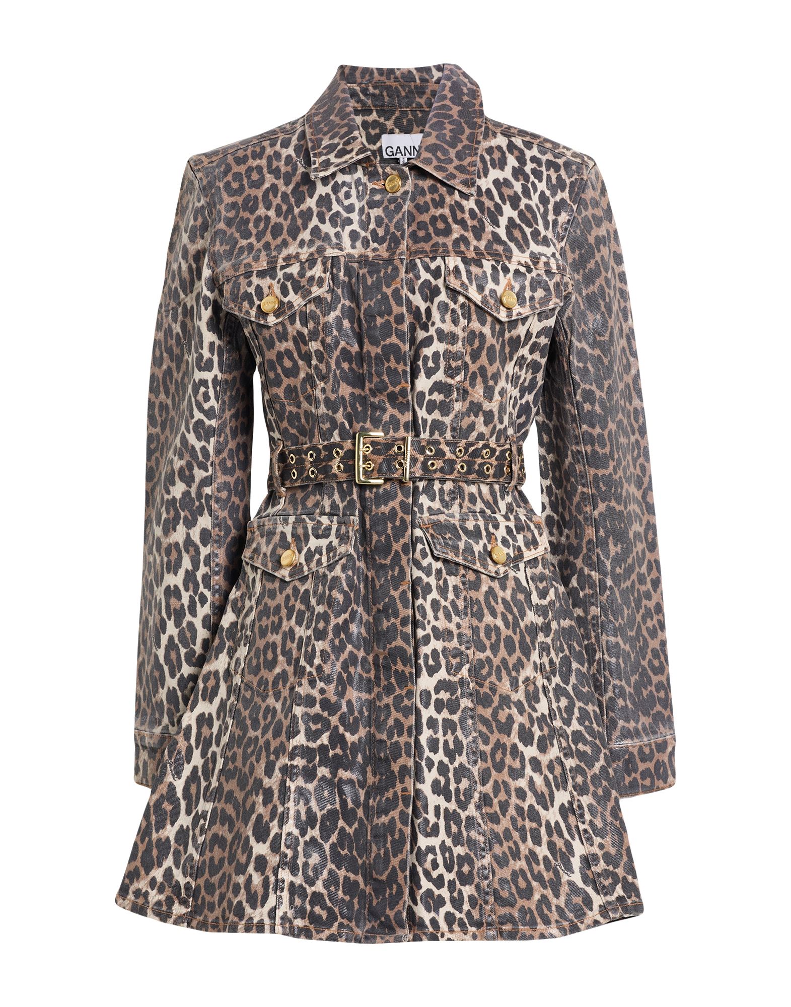 GANNI Mini-kleid Damen Beige von GANNI