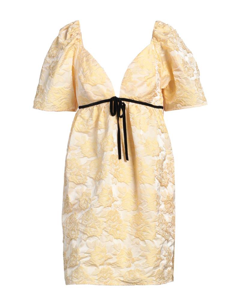 GANNI Mini-kleid Damen Gelb von GANNI
