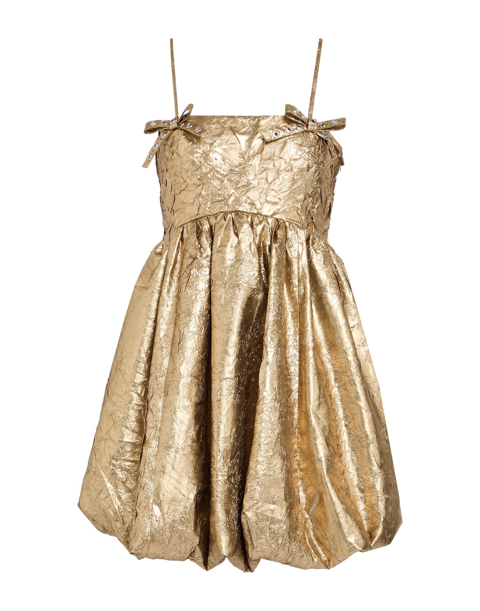 GANNI Mini-kleid Damen Gold von GANNI