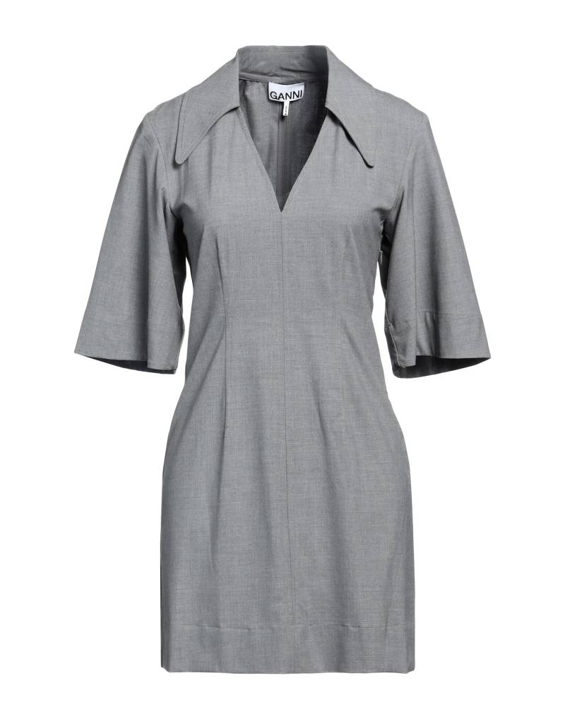 GANNI Mini-kleid Damen Grau von GANNI