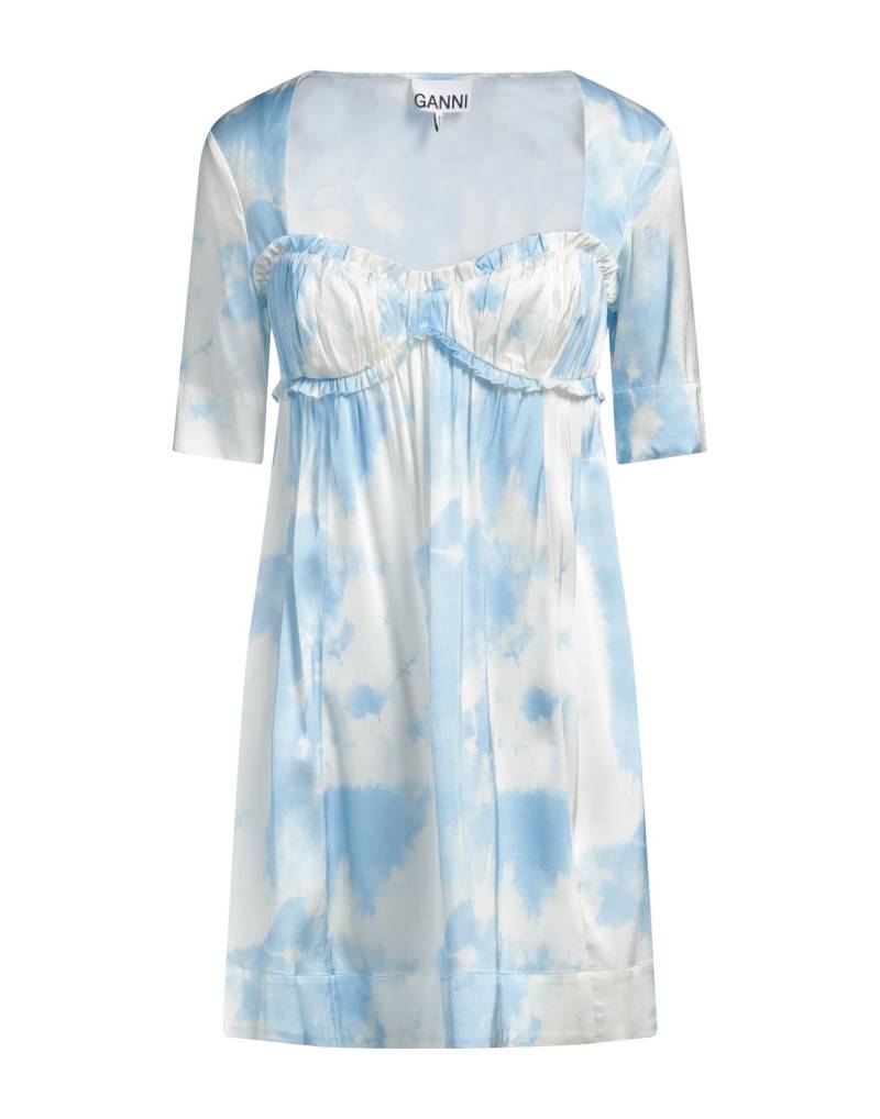 GANNI Mini-kleid Damen Himmelblau von GANNI