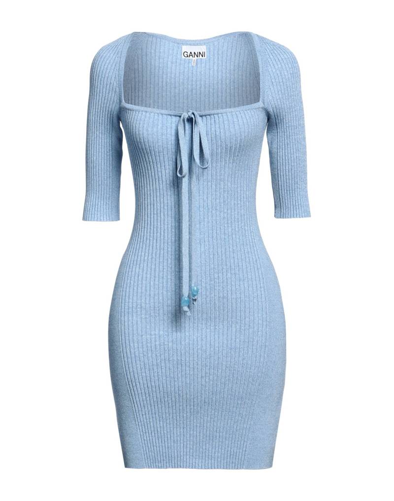 GANNI Mini-kleid Damen Himmelblau von GANNI