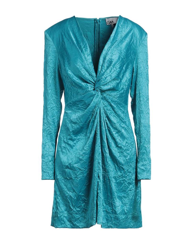 GANNI Mini-kleid Damen Tūrkis von GANNI