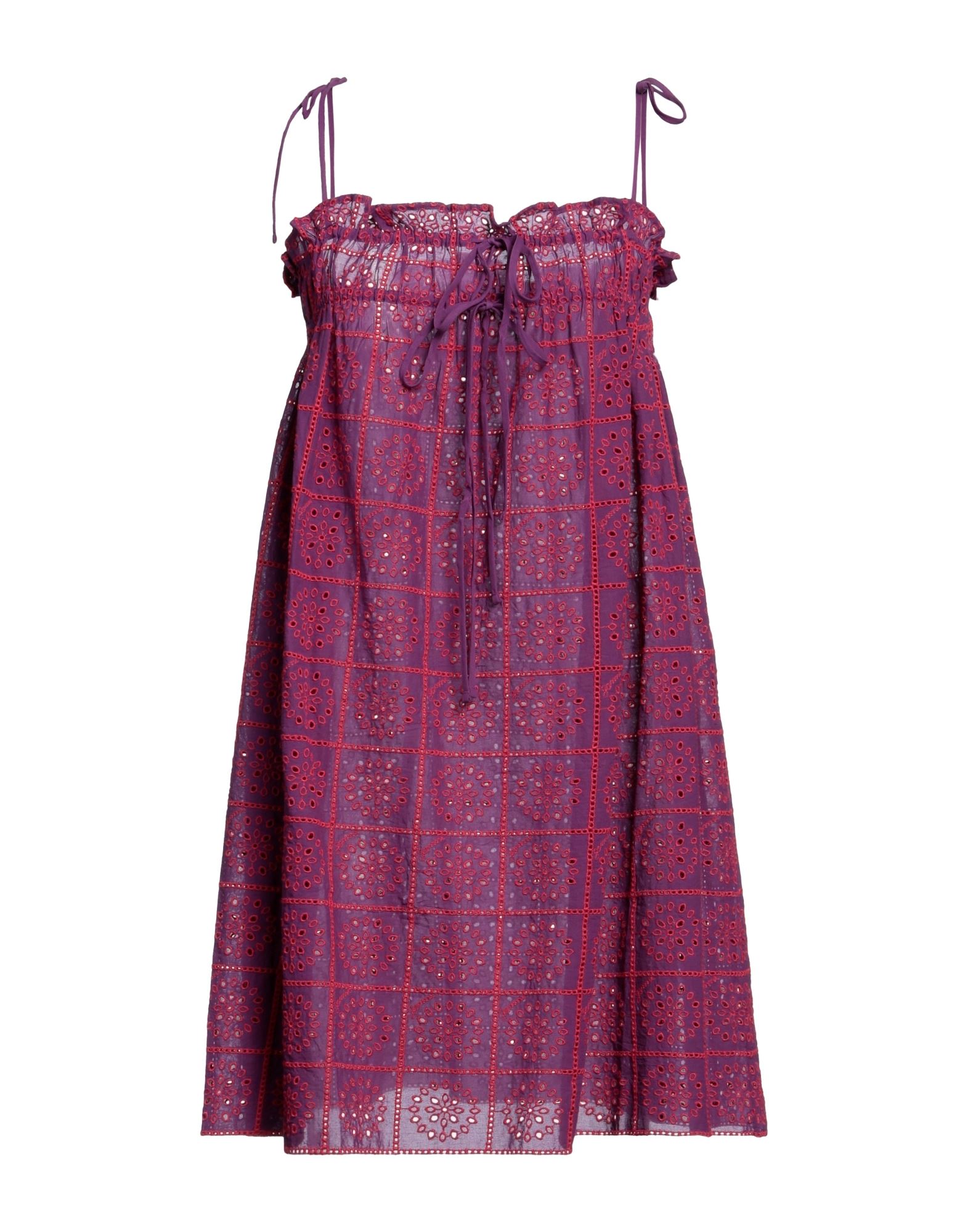 GANNI Mini-kleid Damen Violett von GANNI