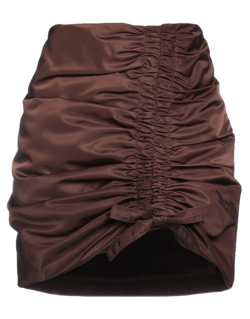 GANNI Minirock Damen Schokobraun von GANNI