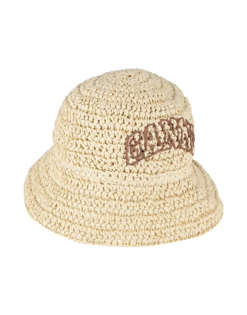 GANNI Mützen & Hüte Damen Beige von GANNI
