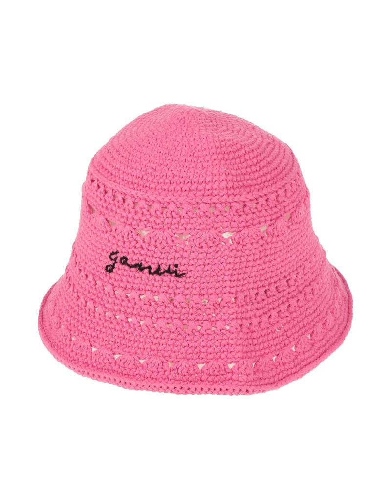 GANNI Mützen & Hüte Damen Fuchsia von GANNI