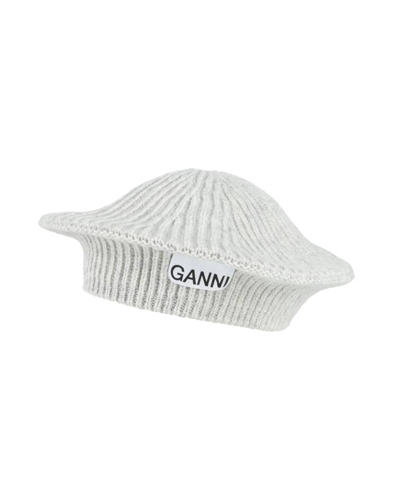 GANNI Mützen & Hüte Damen Hellgrau von GANNI