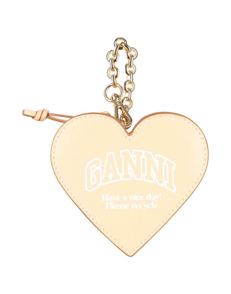GANNI Portemonnaie Damen Beige von GANNI