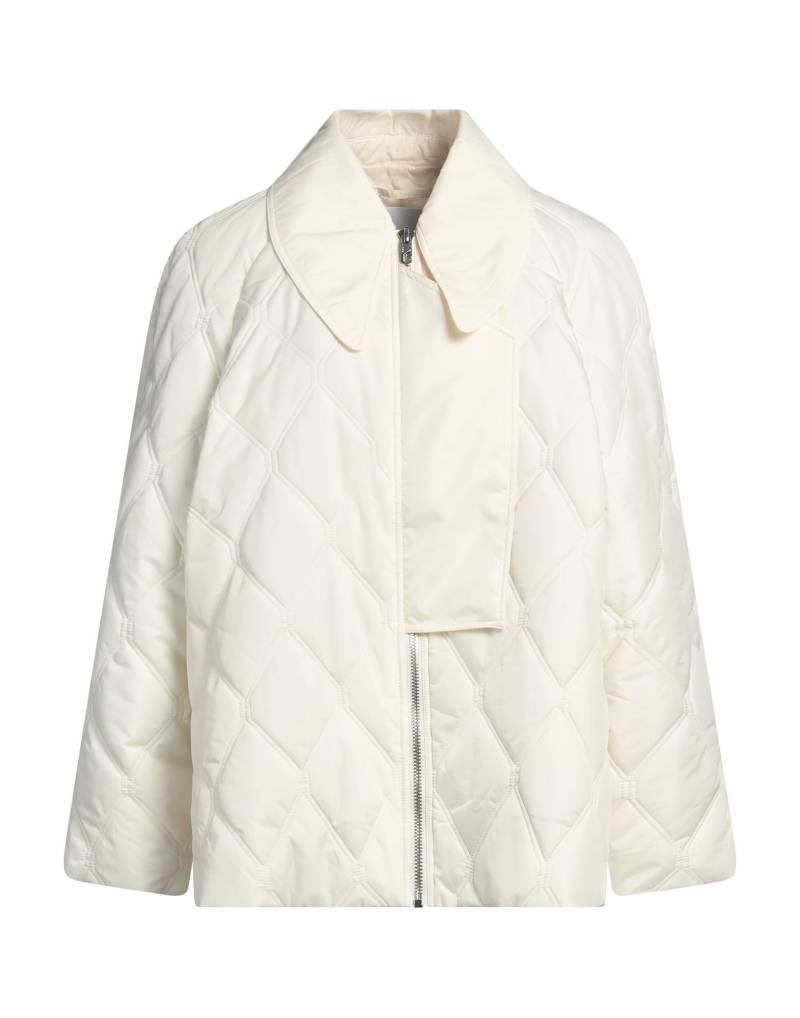 GANNI Pufferjacke & Daunenjacke Damen Elfenbein GANNI Pufferjacke & Daunenjacke Damen Elfenbein von GANNI