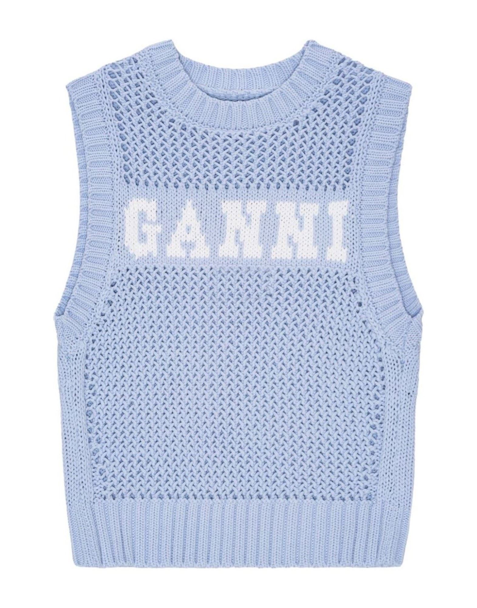 GANNI Pullover Damen Azurblau von GANNI