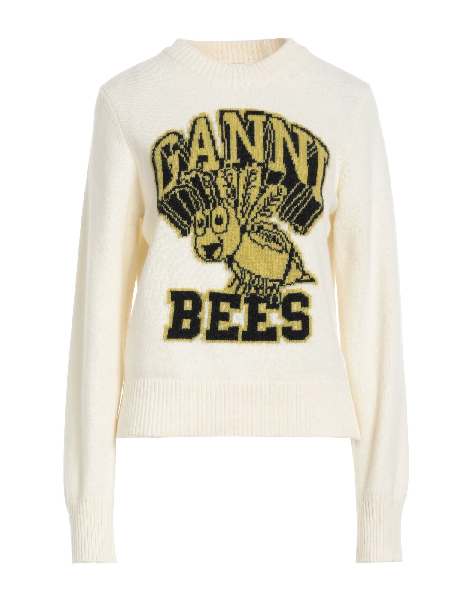 GANNI Pullover Damen Elfenbein von GANNI