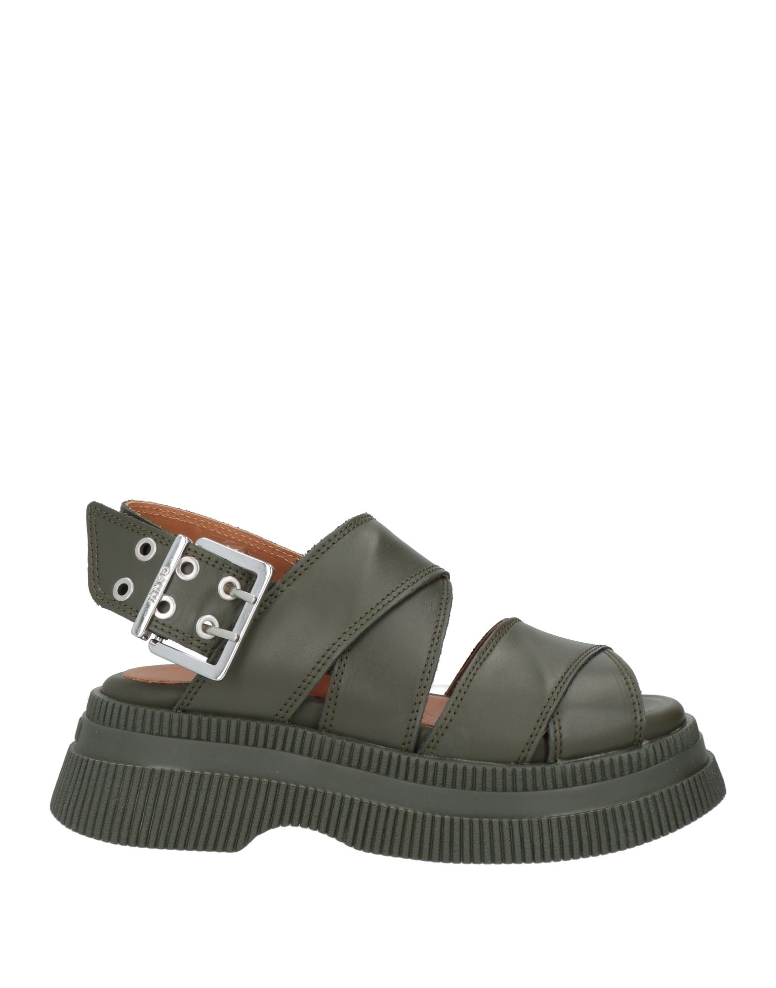 GANNI Sandale Damen Militärgrün GANNI Sandale Damen Militärgrün von GANNI