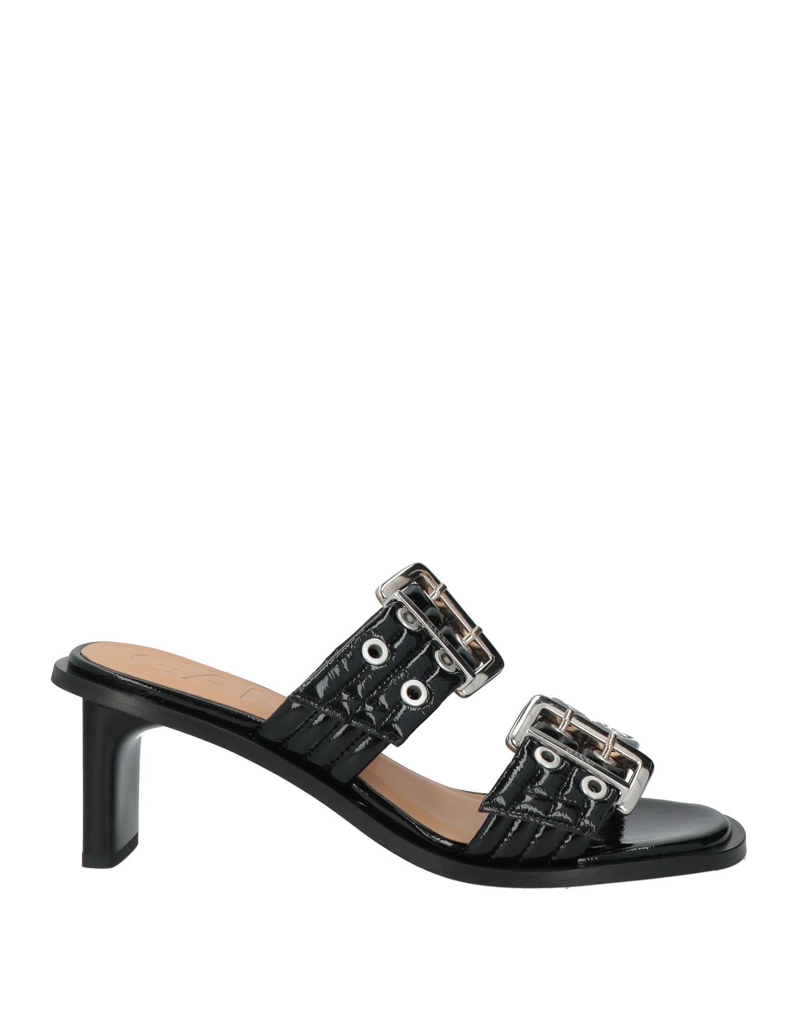 GANNI Sandale Damen Schwarz von GANNI