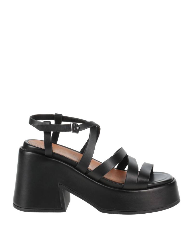 GANNI Sandale Damen Schwarz von GANNI