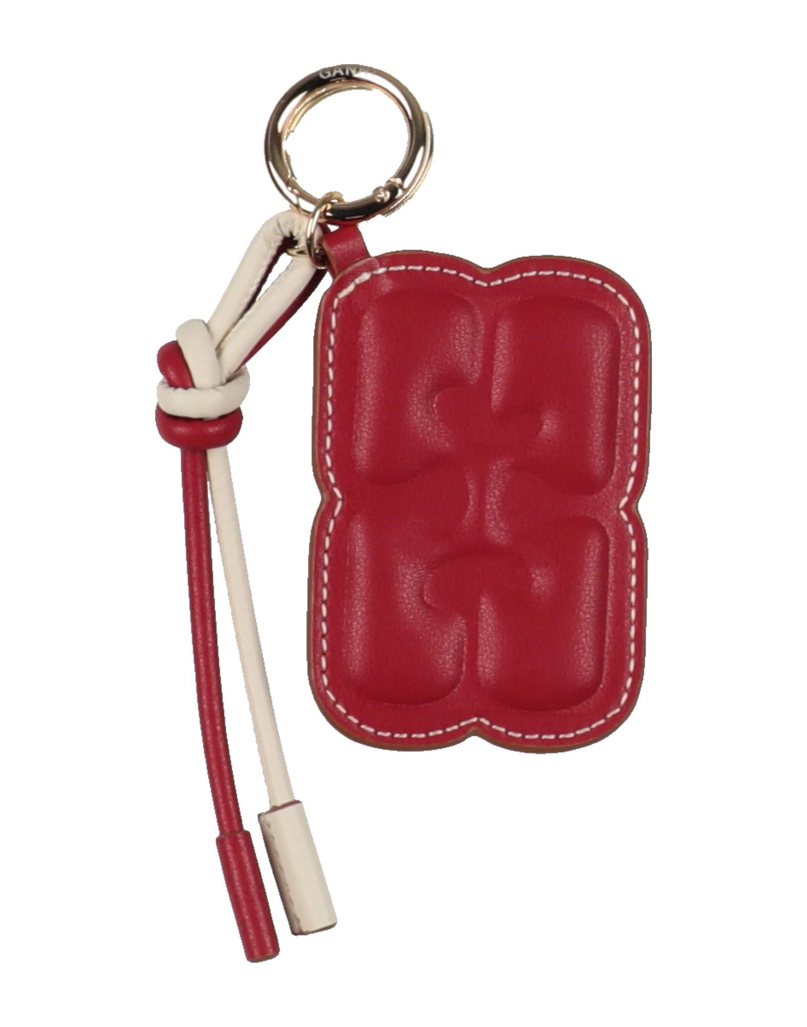GANNI Schlüsselanhänger Damen Rot von GANNI