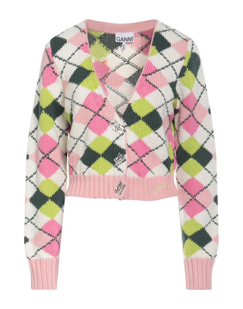 GANNI Strickjacke Damen Rosa von GANNI