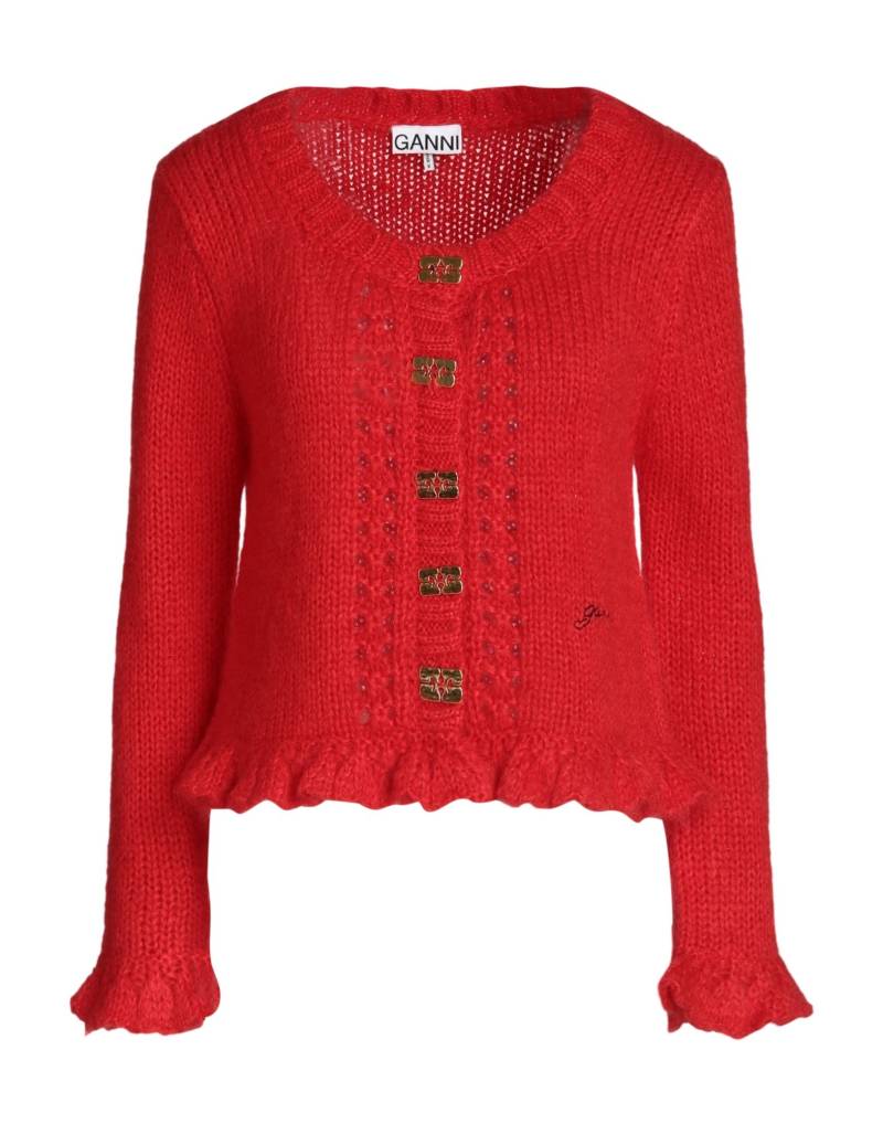 GANNI Strickjacke Damen Rot von GANNI