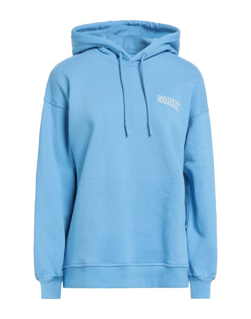 GANNI Sweatshirt Damen Azurblau von GANNI