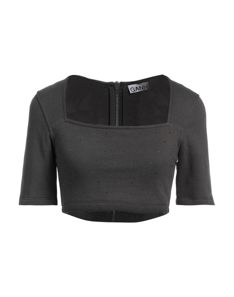 GANNI Sweatshirt Damen Blei von GANNI