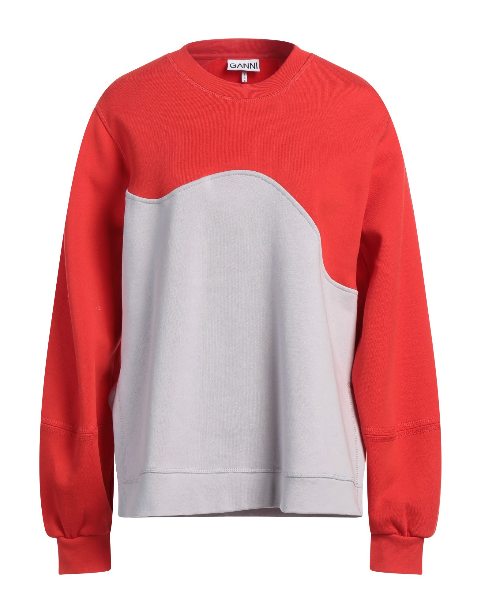 GANNI Sweatshirt Damen Rot von GANNI