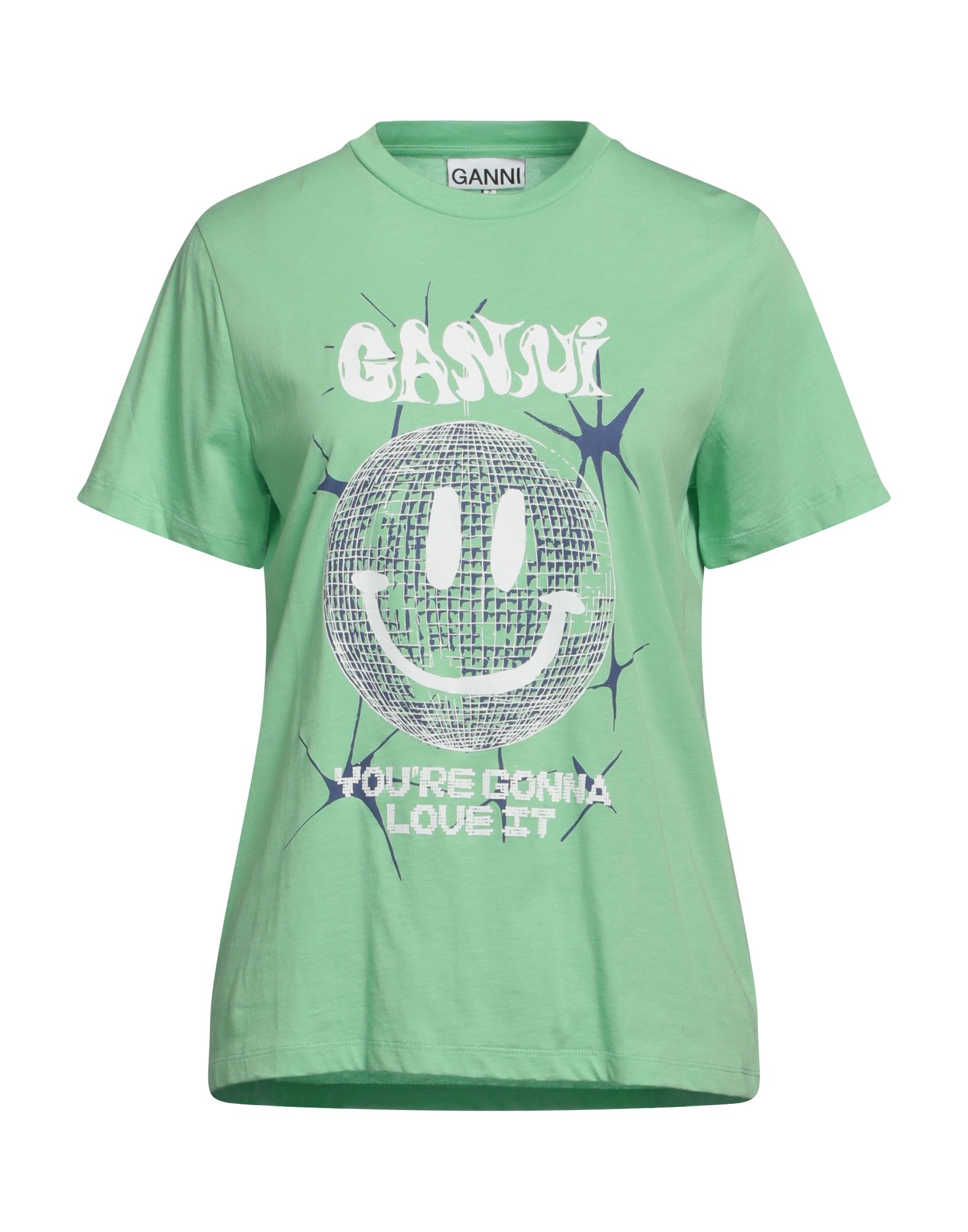 GANNI T-shirts Damen Grün von GANNI