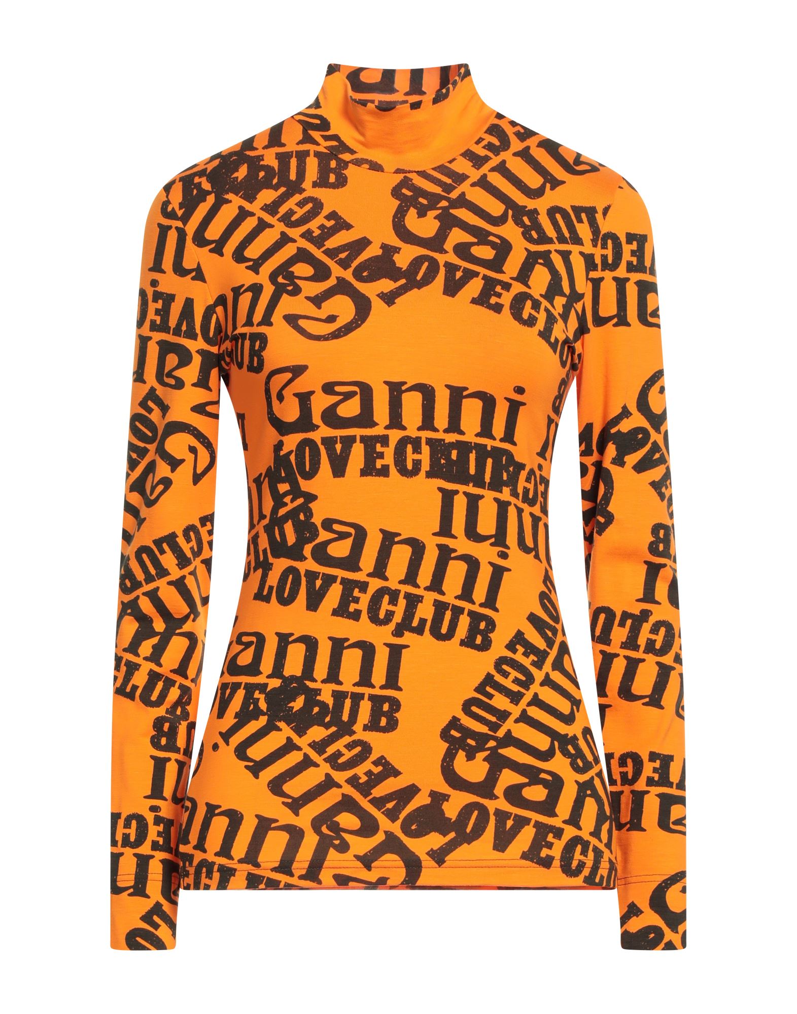 GANNI T-shirts Damen Orange von GANNI