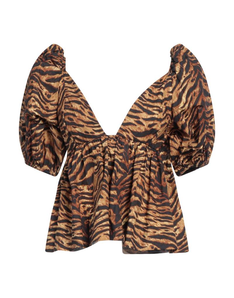 GANNI Top Damen Kamel von GANNI