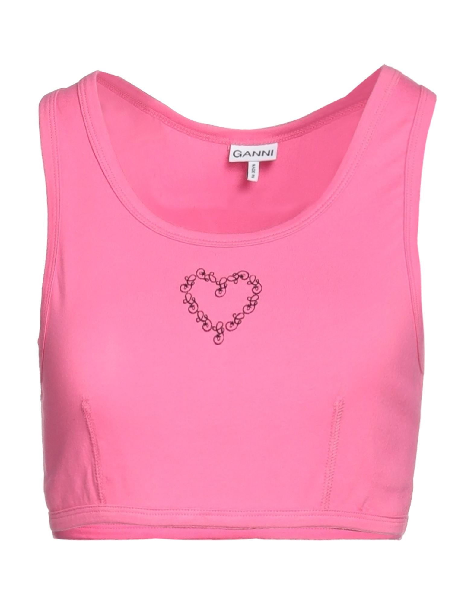 GANNI Top Damen Rosa GANNI Top Damen Rosa von GANNI