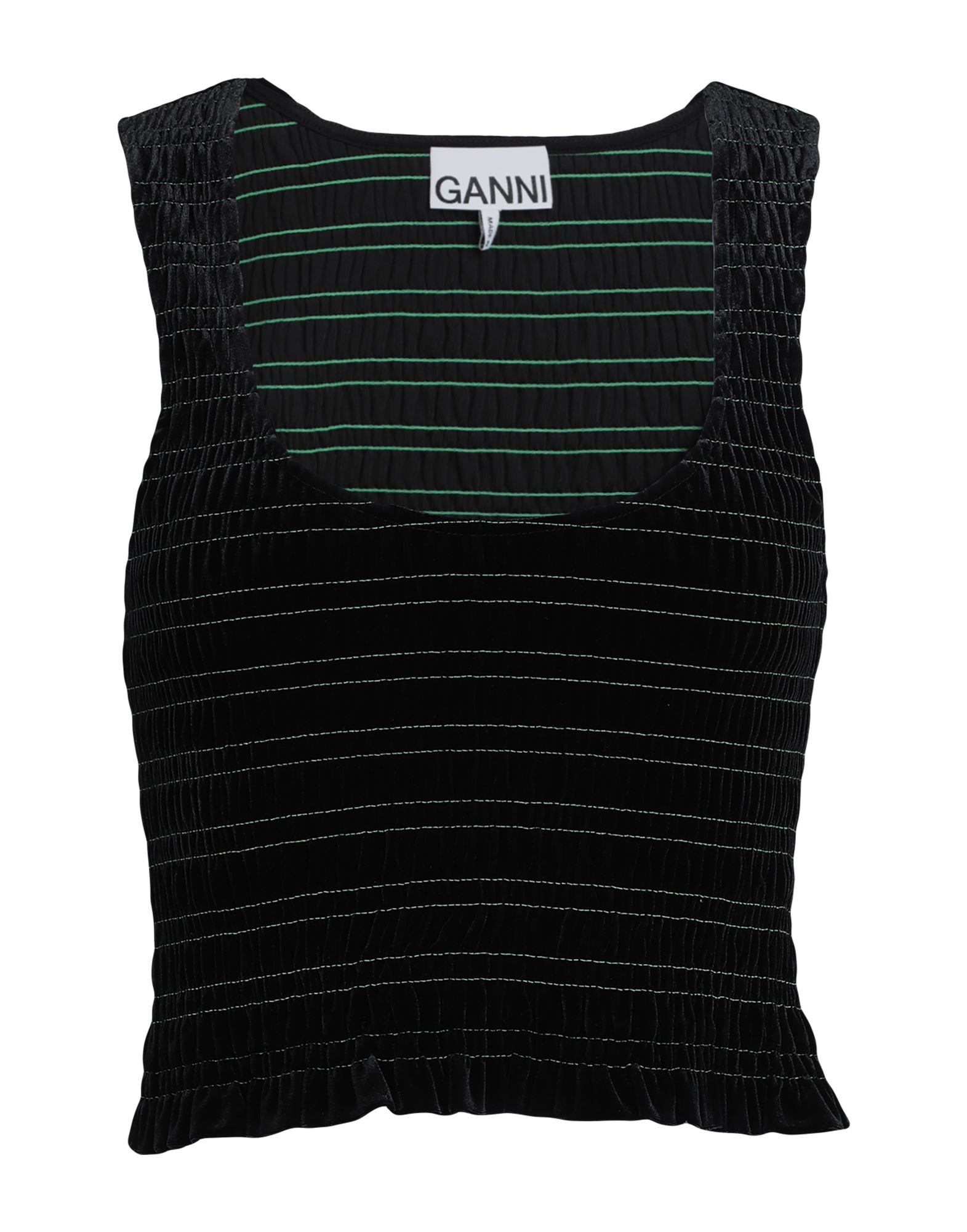 GANNI Top Damen Schwarz von GANNI