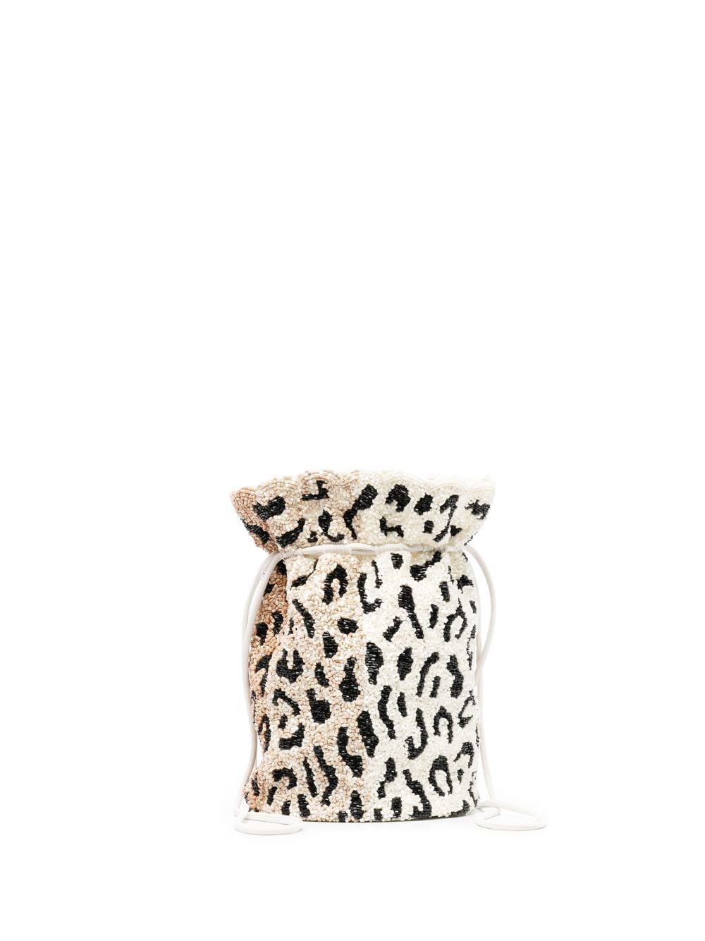GANNI Tasche mit Leoparden-Print - Braun von GANNI